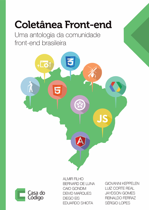 Capa do livro Coletânea Front-end