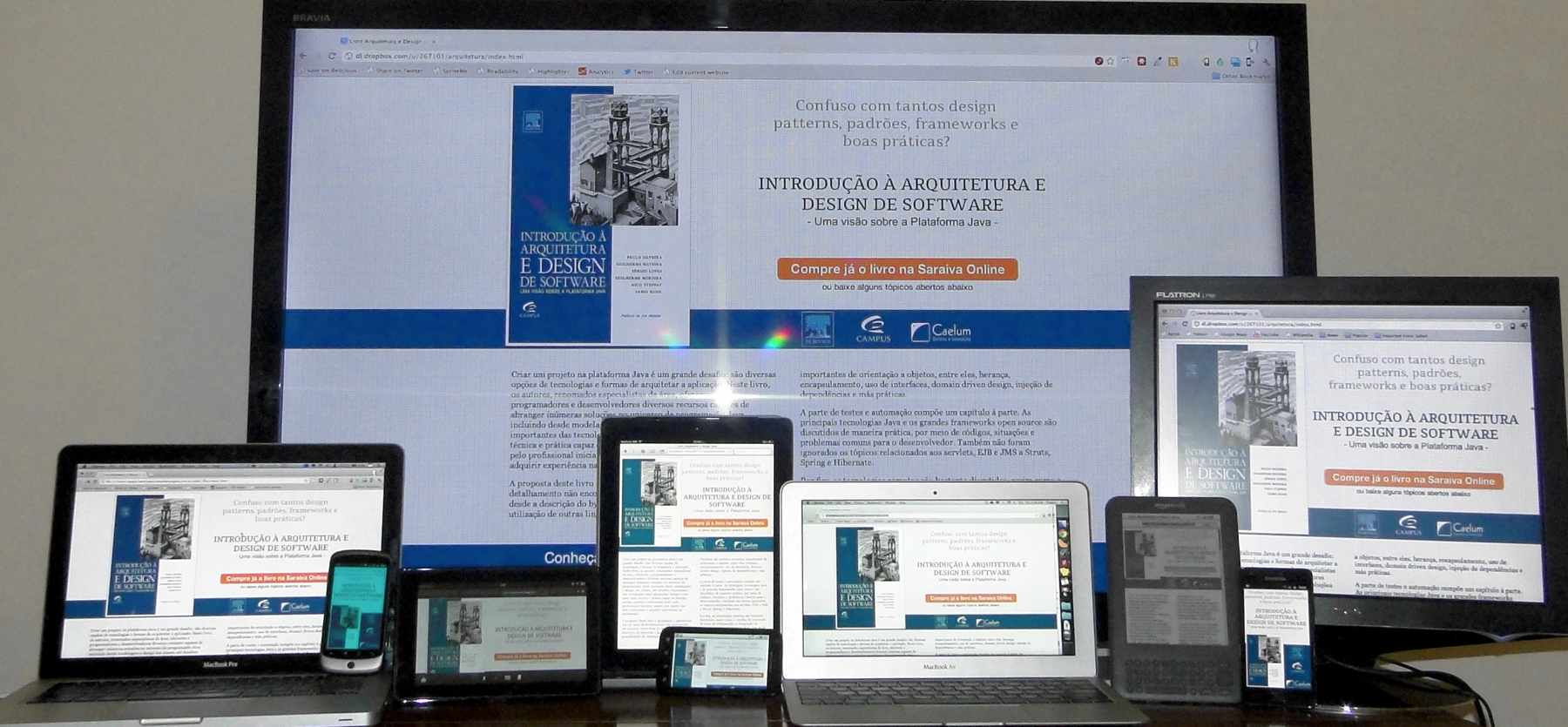 Testando em vários devices